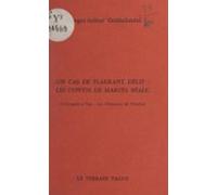 Un Cas De Flagrant Délit Les Contes De Marcel Béalu (ebook)