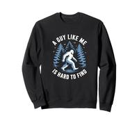 Un chico como yo es difícil de encontrar arte críptido divertido Bigfoot Sudadera