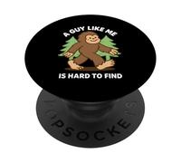Un Chico como yo es difícil de Encontrar Bigfoot Día de San Valentín Hombres Niño PopSockets PopGrip Adhesivo