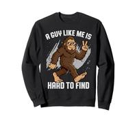 Un Chico como yo es difícil de Encontrar Bigfoot Funny Sasquatch Juego de Palabras Sudadera