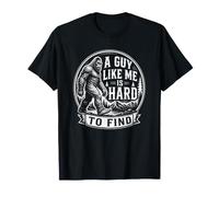 Un Chico como yo es difícil de Encontrar Divertido Bigfoot Forest Hiking Camiseta