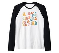 Un Chico como yo es difícil de Encontrar un Dicho sarcástico Divertido Hombres Niño Camiseta Manga Raglan