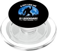 Un Chico como yo es Legendario por una razón Bigfoot Rock On PopSockets PopGrip para MagSafe