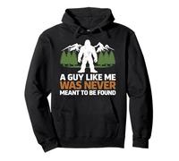 Un Chico como yo Nunca fue destinado a ser Encontrado Bigfoot Vintage Sudadera con Capucha