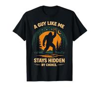 Un Chico como yo permanece Oculto por elección Bigfoot Rock On Camiseta