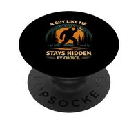 Un Chico como yo permanece Oculto por elección Bigfoot Rock On PopSockets PopGrip Adhesivo