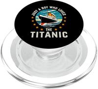 Un Chico Que ama a los RMS Titanic Boys PopSockets PopGrip para MagSafe