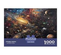Un Ciel Plein de Galaxies Puzle Juguete Educhativo Decoración Familiar 1000 Piezas Galaxy Whirlpool Puzzle Juguetes Desafiantes Juego De Habilidad para Adultos Y Niños 70x50cm/1000pcs