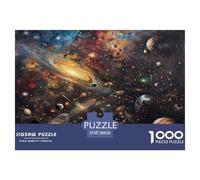 Un Ciel Plein de Galaxies Puzle Regalo Creativo Decoración del Hogar 1000 Piezas Galaxy Whirlpool Rompecabezas Juego De Habilidad para Adultos Y Niños A Partir De 14 Años 38x26cm/1000pcs