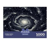 Un Ciel Plein de Galaxies Puzzle Regalo Creativo Decoración del Hogar 1000 Piezas Galaxy Whirlpool Rompecabezas Familiar Juego De Habilidad para Adultos 70x50cm/1000pcs