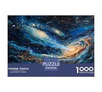 Un Ciel Plein de Galaxies Puzzle Regalo Creativo Decoración del Hogar 1000 Piezas Galaxy Whirlpool Rompecabezas Familiar Juego De Habilidad para Adultos Y Niños 38x26cm/1000pcs