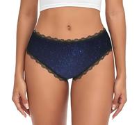 Un cielo lleno de estrellas. Braguitas de encaje estampadas para mujer - Ti