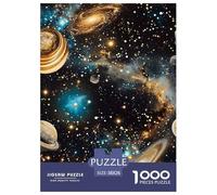 Un Cielo Lleno de Galaxias Puzzle 1000 Piezas, Entretenimiento Rompecabezas De Bricolaje, Juego Familiar, Regalo, para Adultos Y Niños A Partir De 12 Años 38x26cm/1000pcs