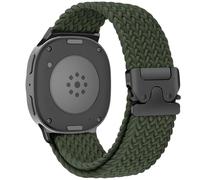 Un Clic Correa Trenzadas para Samsung Galaxy Watch 8 Band 40mm 44mm/8 Classic Strap 46mm Hombre Mujer,Correas Nailon Elástica Pulsera Cierre de paracaídas Sport Loop para Samsung Watch 8/8 Classic