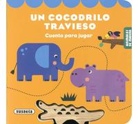 Un cocodrilo travieso (ANIMALES DE MADERA)