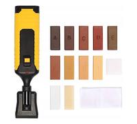 Un conjunto de hardwax para reparar rasguños de piso