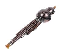 Un Conjunto De Instrumentos Folclóricos Hulusi, Instrumentos Orquestales Para Principiantes Para Aprender La Flauta China, Flauta De Calabaza (Color : B)