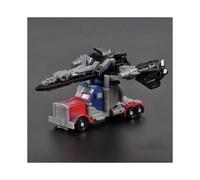 (UN CONJUNTO) Figura de acción original Hasbro Transformers Legend Anime Optimus Prime Skyfire Pillar