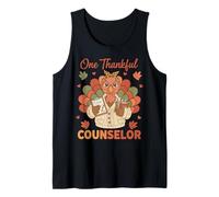 Un Consejero Agradecido Acción de Gracias Otoño Turquía Camiseta sin Mangas
