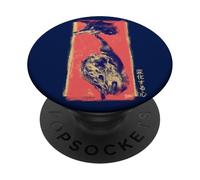 Un corazón cambiante. Escrito en símbolos japoneses. PopSockets PopGrip Adhesivo