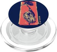 Un corazón cambiante. Escrito en símbolos japoneses. PopSockets PopGrip para MagSafe