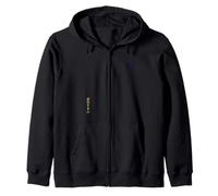 Un corazón cambiante. Escrito en símbolos japoneses. Sudadera con Capucha