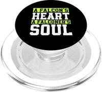 Un corazón de halcón Alma de cetrero Cetrería PopSockets PopGrip para MagSafe