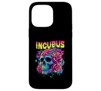 Un Cuervo Izquierdo Cráneo Mañana Y Flor Incubus Ver Halloween Carcasa para iPhone 14 Pro MAX