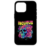 Un Cuervo Izquierdo Cráneo Mañana Y Flor Incubus Ver Halloween Carcasa para iPhone 16 Pro MAX