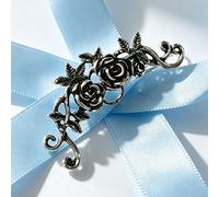 Un de flor de metal retro y elegante, ideal para usar en festivales, , citas, fiestas, vacaciones, compras y diario al trabajo