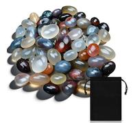 Un de Piedras Preciosas Piedras Rodantes 1.5-3cm Arcoíris un Regalo Mágico de Amistad para Ocasiones Especiales una Muestra de Gratitud Aportando Alegría y Color a la Vida