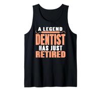 Un Dentista Icónico se Retiró Frase Divertida Camiseta sin Mangas
