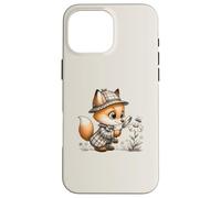 un, detective, zorro, con, un, lupa Carcasa para iPhone 16 Pro Max
