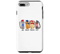 Un Deux Trois Gato Carcasa para iPhone 7 Plus/8 Plus