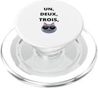 Un, Deux, Trois, Gato PopSockets PopGrip para MagSafe