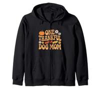 Un Día de Acción de Gracias, Dog Mom Sudadera con Capucha