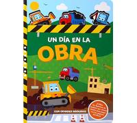 Un día en la obra con grandes máquinas