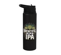Un día maravilloso para una IPA - IPA divertida Stainless Steel Insulated Water Bottle