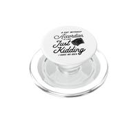 Un día sin acordeón es como bromear, no Tengo Idea PopSockets PopGrip para MagSafe