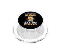 Un día sin Fagot ¿Eres Gatito Me Funny Cat Pun PopSockets PopGrip para MagSafe