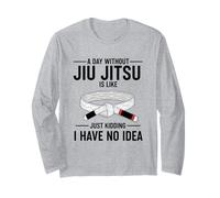 Un día sin Jiu Jitsu es como bromear, no Tengo Idea Manga Larga