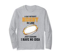Un día sin Rugby es como bromear, no Tengo Idea Manga Larga