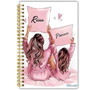 Un diario para e hija de 100 fechas, con un diseño orgulloso y de de princesa, que como planificador de citas estilo mejor para e hija. 5.5 X 8.3 pulgadas