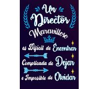 Un Director Maravilloso es Difícil de Encontrar Complicada de Dejar e Imposible de Olvidar: Idea regalo original para la partida los compañeros de ... fiesta de jubilación / cumpleaños / navidad