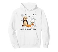 Un Divertido Perro Labrador Retriever de Halloween de Just A Spooky Paw Sudadera con Capucha