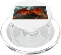 Un dragón Amenaza el Mito nórdico del Reino Pacífico de Beowulf PopSockets PopGrip para MagSafe