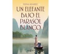 Un Elefante Bajo El Parasol Blanco