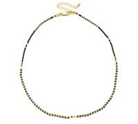 Un elegante collar de cuentas que llama la atención. Hermoso y versátil, se puede llevar con cualquier cosa, adjustable, Zirconia cúbica