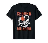 Un Escorpión Y Cactus En Desierto Sedona Arizona Vintage Camiseta