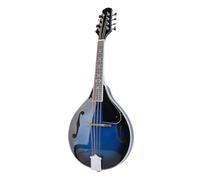 Un Estilo Mandolín de Madera de Mandolina Mandolina de 8 Cuerdas con Tuners de Equipo Abierto de Cromo Rendimiento de la Banda